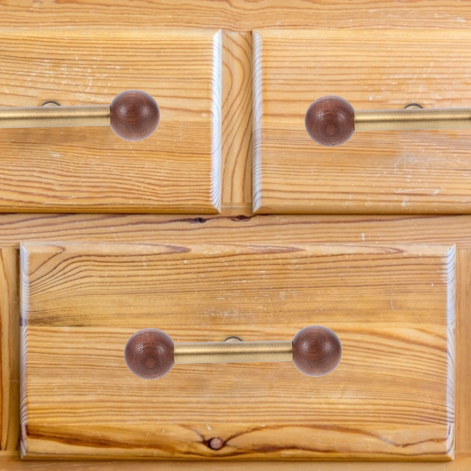 

Retro Handle Vintage Decor Decorative Drawer Pulls Wood Cabinet Handles