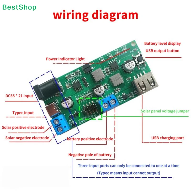 MPPTソーラー充電コントロールボード DC5-18V 2. - Charge Controller Solar のレビューと価格