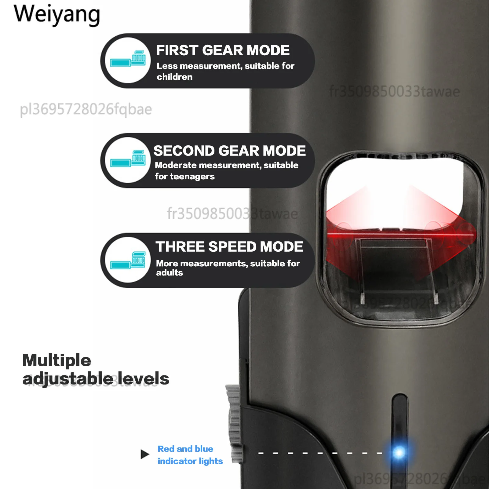 موزع معجون أسنان أوتوماتيكي ذكي، عصارة معجون أسنان طويلة الأمد خالية من اللكمات للحمام العائلي #3