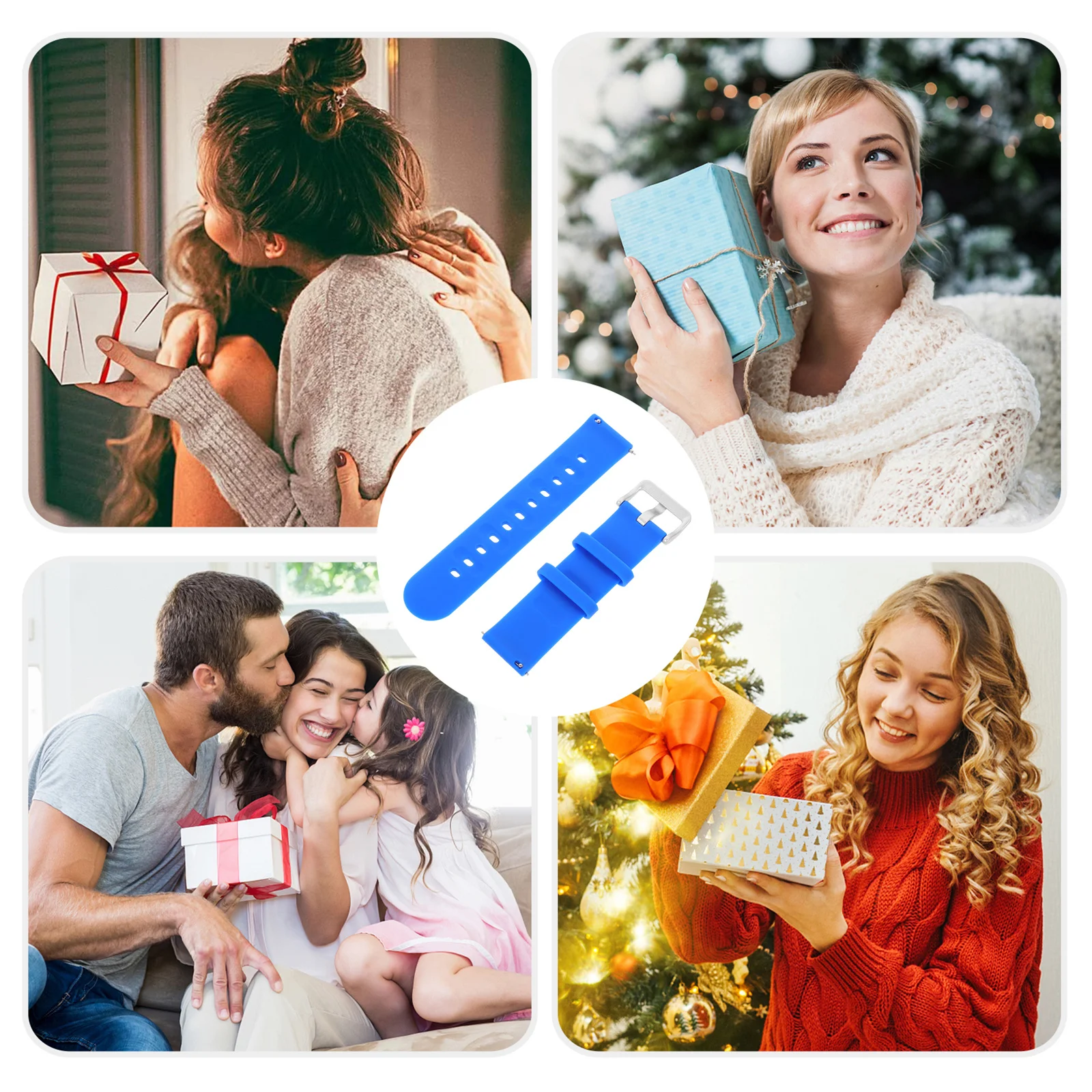 

1Pcs Silicone Watch Band for Kids Fashion Retro Watch Strap Universal Fit Long-Lasting Smooth Adjustable Replacement Watchband