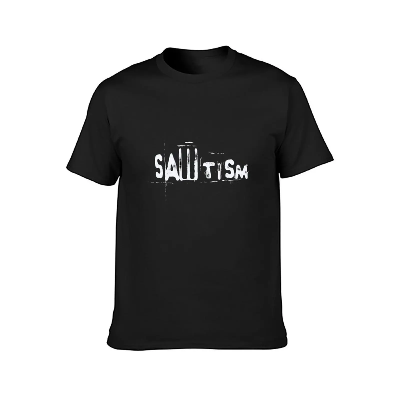 SAWtism saw movie autism T-Shirt sports fans vintage men clothings