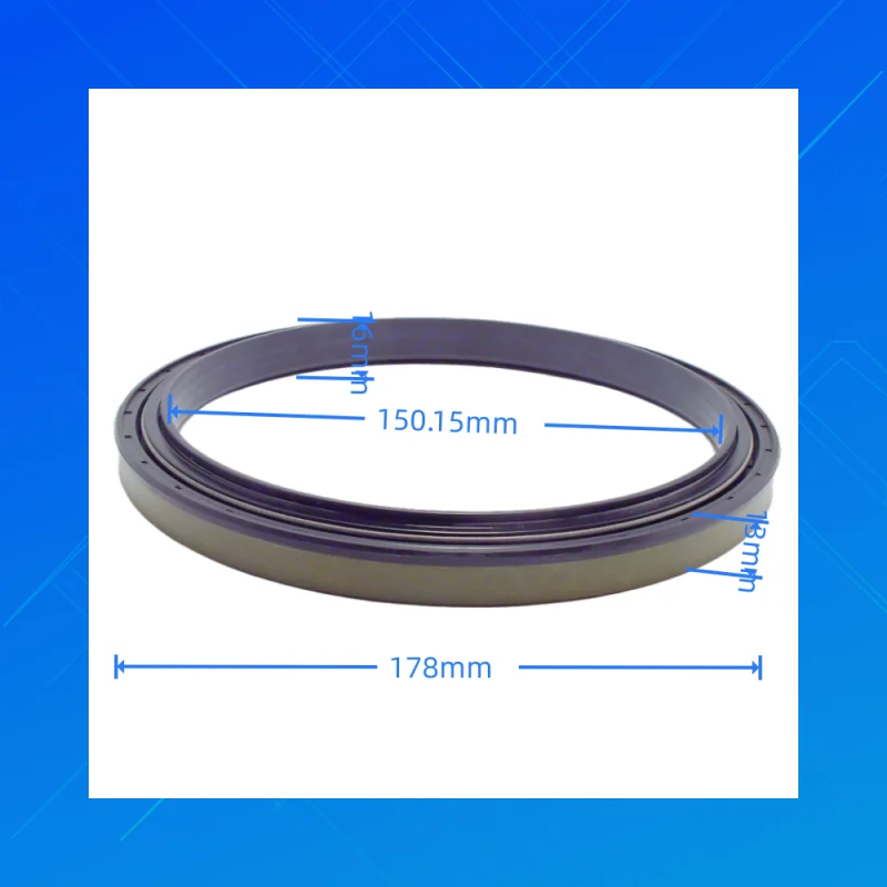 

Size150.15x178x13/16mm,DMHUI high-qualityNBRtractor oil seals,applicable to Corteco12018750B,RWDR CASSETTE-3 style Axle oil seal