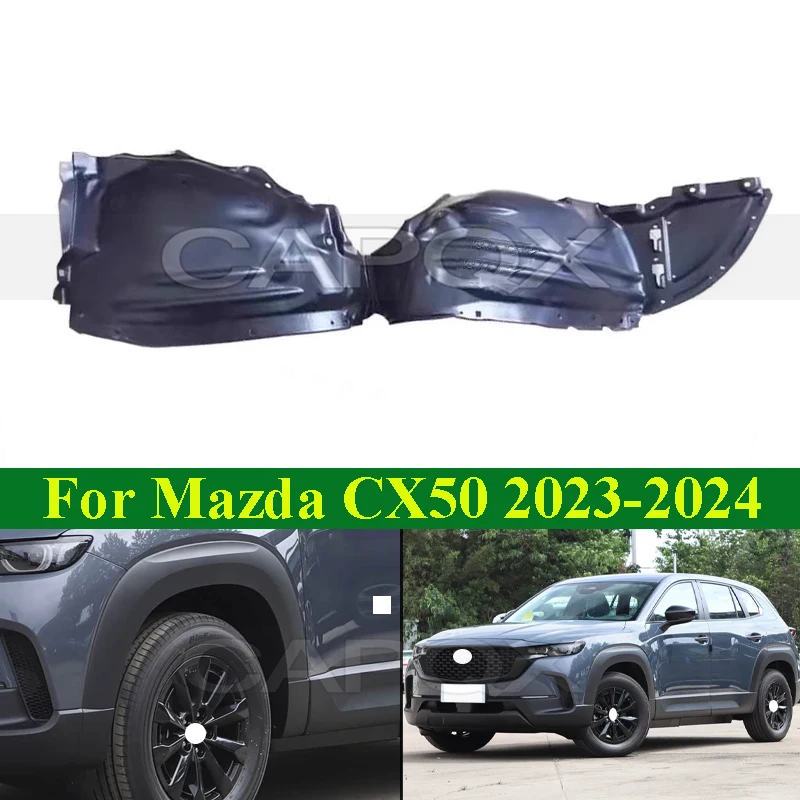

CAPQX Front or Rear Fender Lined Mudguard For Mazda CX50 CX-50 Fender Lining Inner Fender Liner