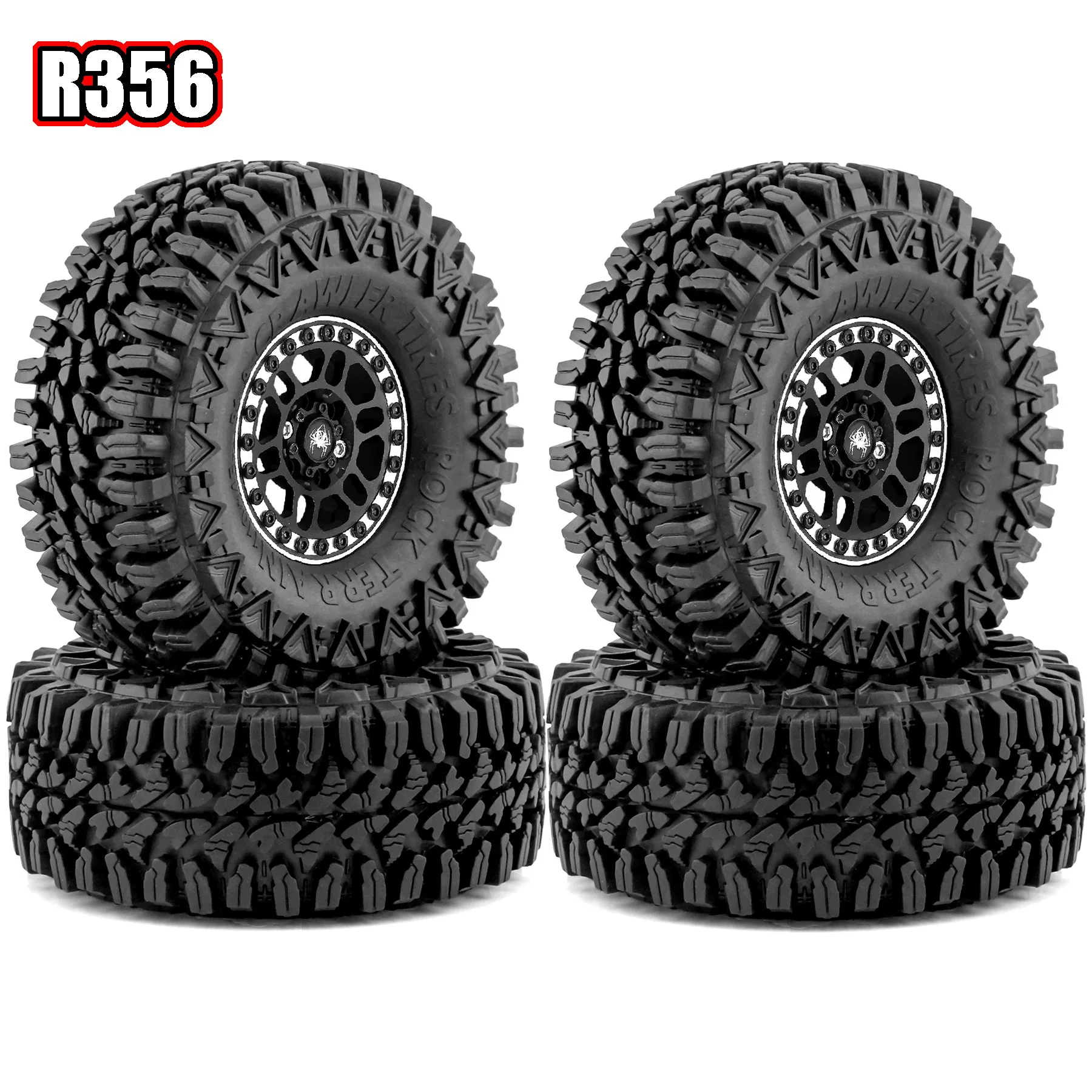 

1.9 Crawler Tires and 1.9 Beadlock Wheels for Axial SCX10 II III Traxxas TRX-4 Redcat Gen8 Gen7 Upgrades Replacement Parts