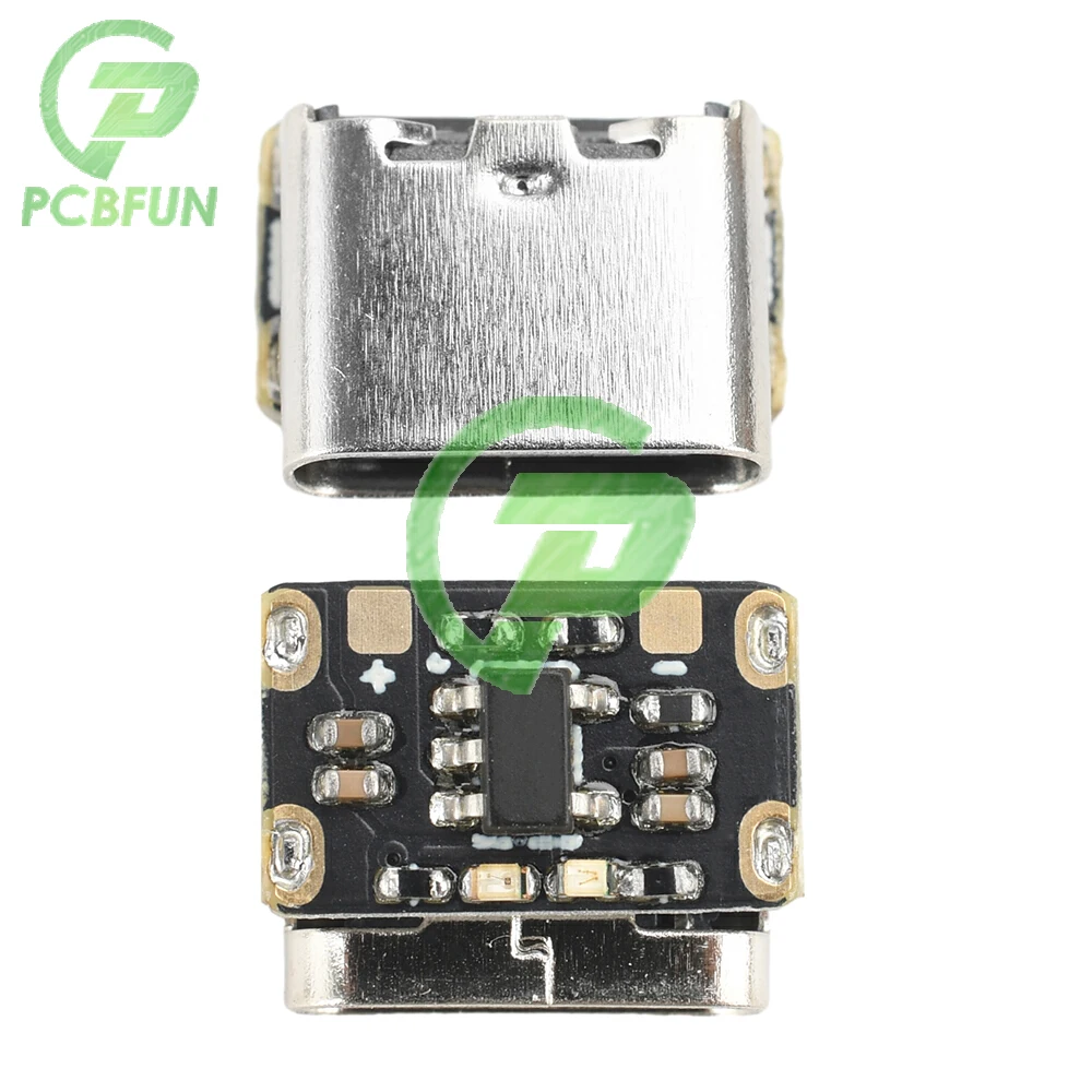 1/5/10/20PCS Mini Li-Ion Battery Charging Protection Board  3.7V 4.2V 18650 Keyboard Charging Power Board Protection Type C image 3