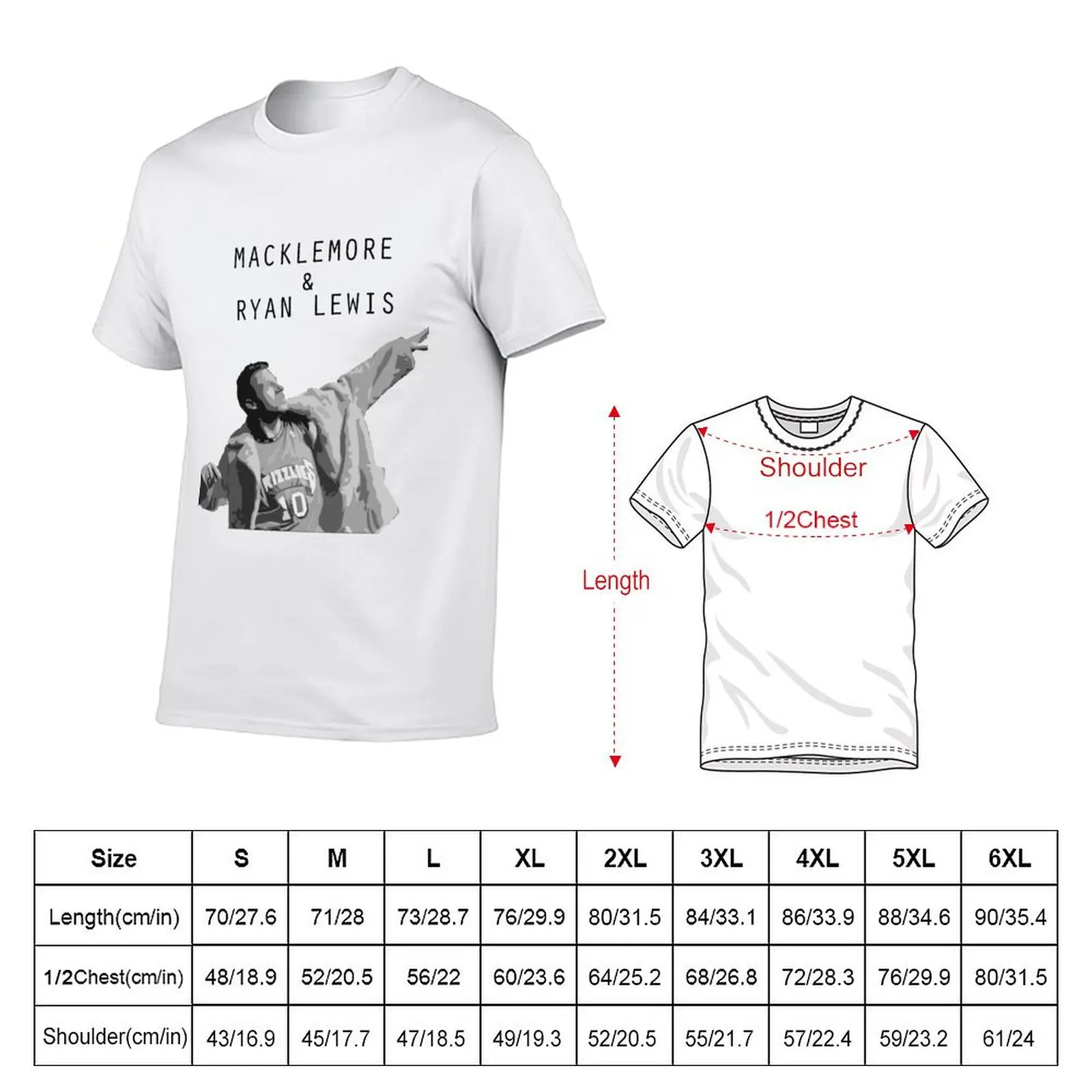 shirt man T-Shirt UK Tour and design man cotton shirts Ryan t Lewis Macklemore 2015 t graphic Inspired
