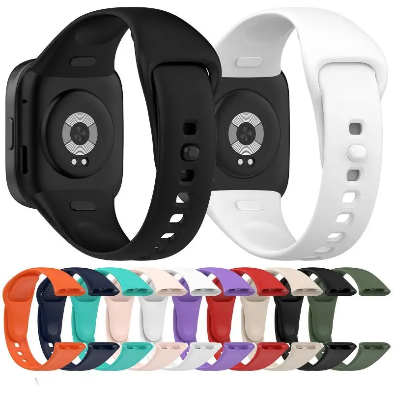 Correa de silicona para Redmi Watch 3, reloj 3 Lite, reloj inteligente activo, pulsera para Xiaomi Redmi Watch 3