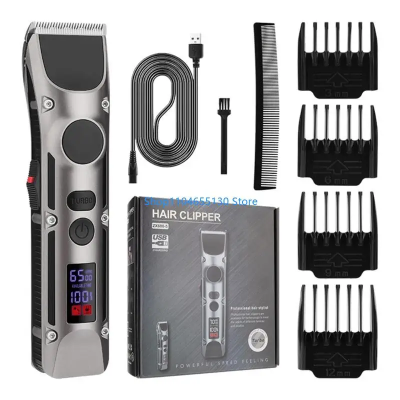 Tươngu tóc không dây có thể sạc lại cắt tóc cắt điện