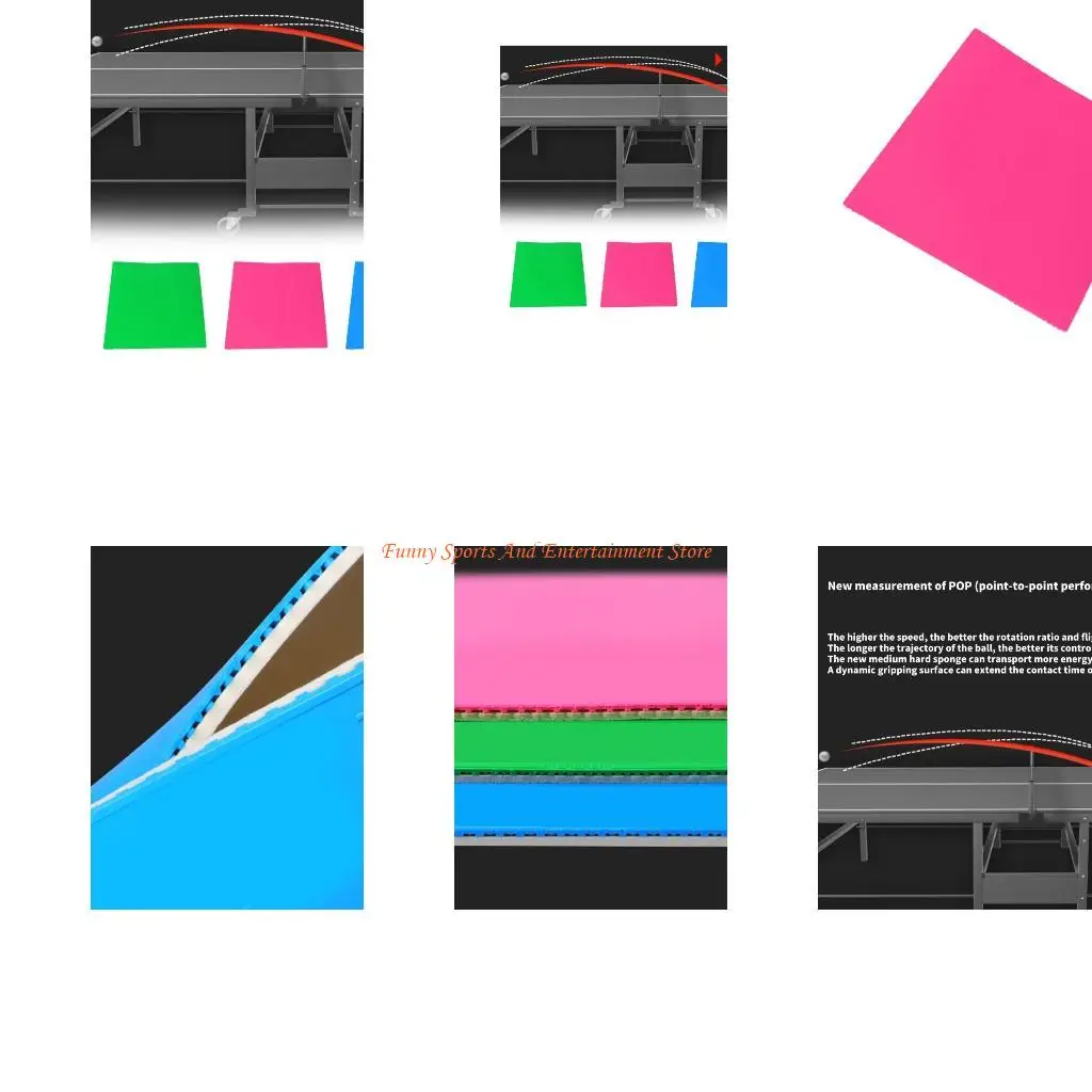 

C4DE 2,0 мм настольный теннис замена летучей мыши резиновый лист Профессиональный лист пингпун