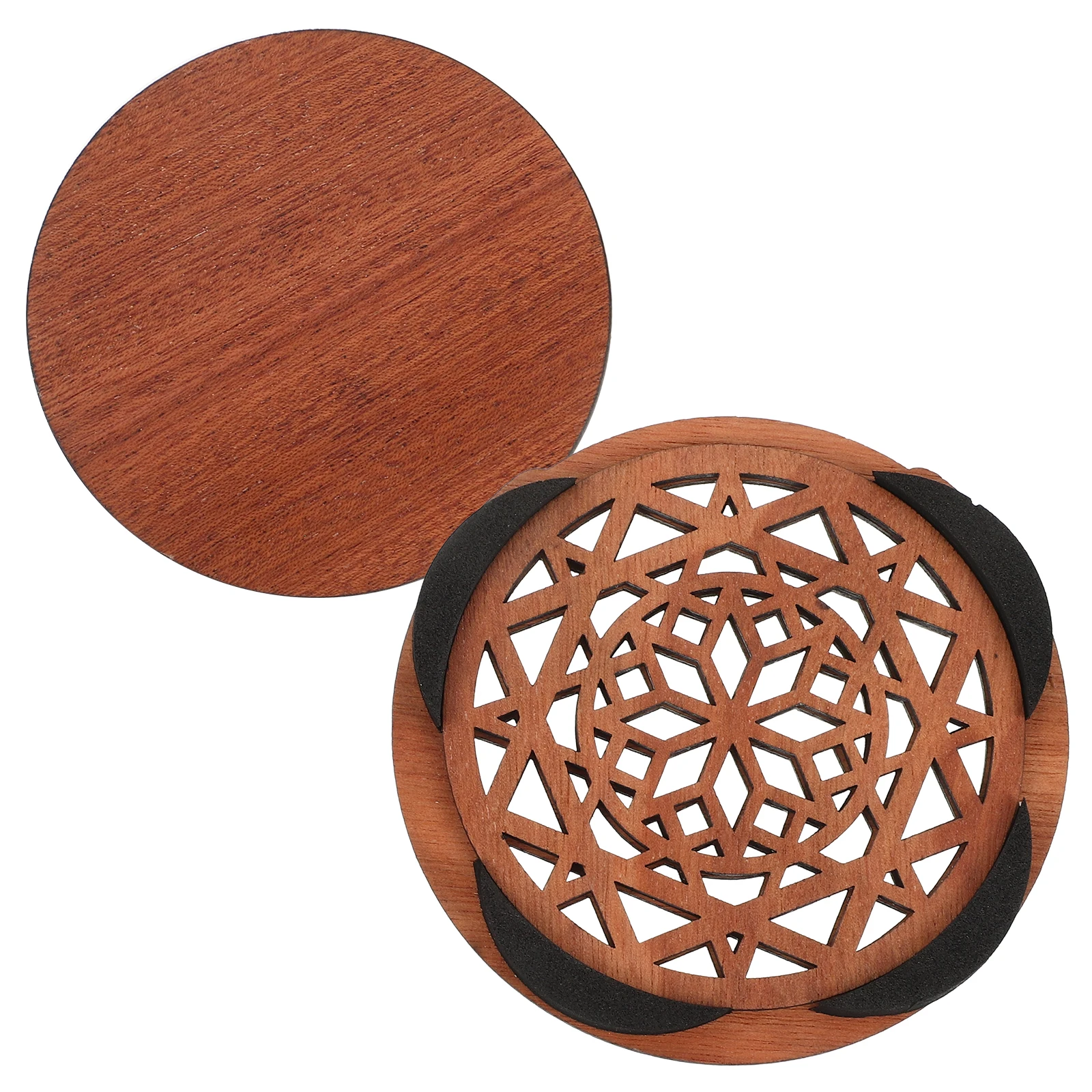 

Guitar Sound Hole Cover Acoustic Soundhole Insert Accessory Material Wood Block