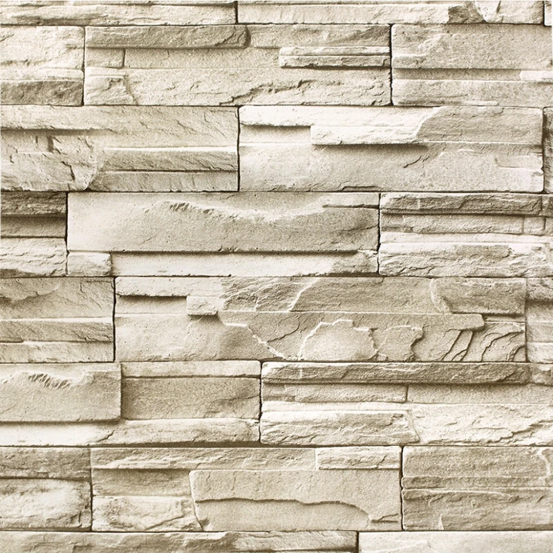 Stone Peel And Stick Wallpaper Faux Brick Vinyl Self-adhesive 3D Wallpaper For Bedroom Living Room Walls Home Decoration Sticker