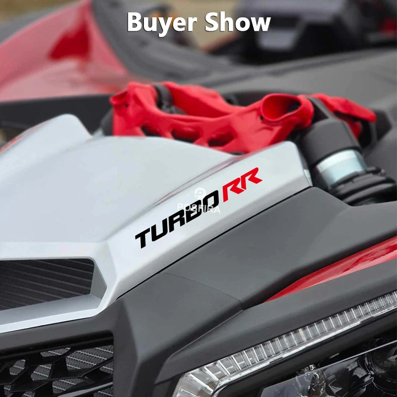 POSFIRA دراجة نارية ملصقات ملصق حائط من الفينيل ل Can Am CanAm Maverick X3 Turbo RR اكسسوارات Can-Am مقاوم للماء دراجة نارية ملصق