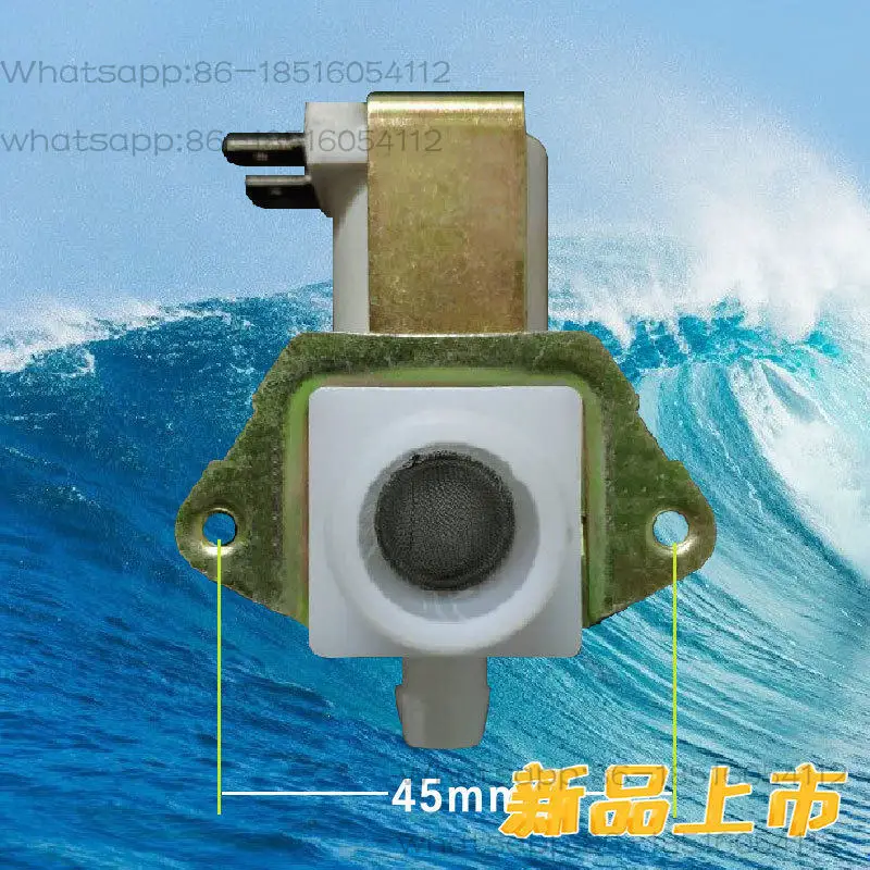 AC220VDC12VDC24V Bar machine Coffee machine Water boiler One-way water inlet and drain External thread solenoid valve