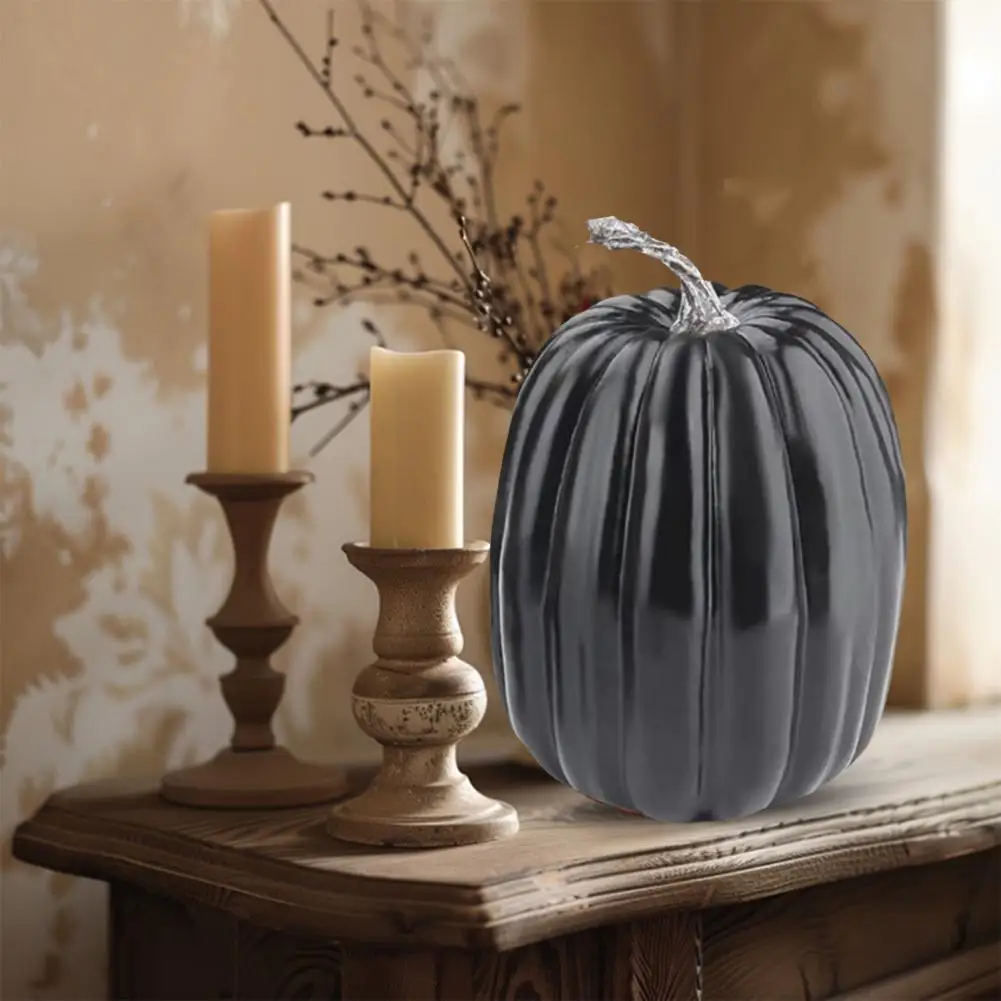 Dipingi le tue zucche autunno Harvest Decor zucche artificiali per il ringraziamento pittura fai da te modello di zucca per le vacanze autunnali