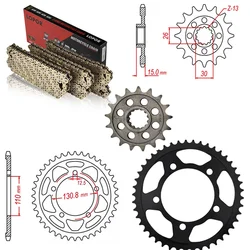 Motorcycle Front Rear Sprocket Chain Set 525 Kit For BMW S1000XR 2014-2020 S1000R 2013-2020 S1000RR 2009-2020