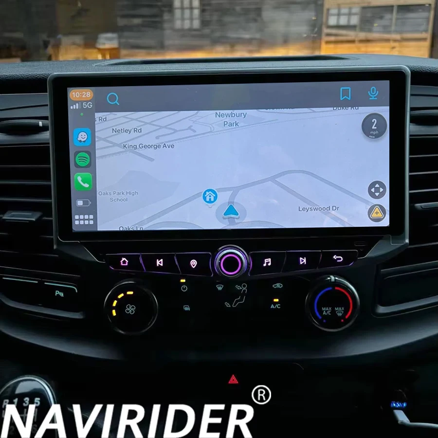 

10.88" For Ford Transit T250 2022 GPS Multimedia Video Player Android Auto Stereo Navi Qled Screen Car Radio CarPlay wifi 4G DSP