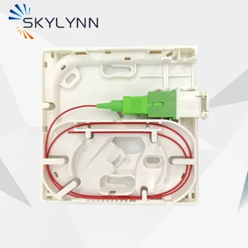 Direto da fábrica 40 Pcs/Caixa 1 Núcleo Soquete PTO Box Set Single Mode SC/APC Para Francês FTTH