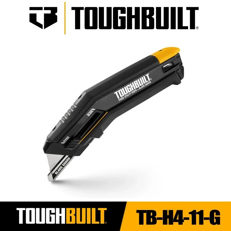 Toughbuilt TB-H4-11-G Blade Guard Fixed Utility Knife Hand Tools TOUGHBUILT Utility Knife