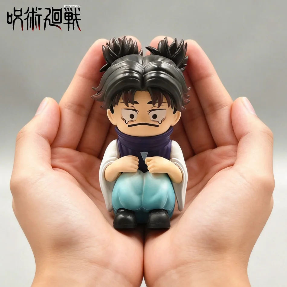 Bandai Jujutsu Kaisen Weinender Choso Chibi Figur, Auf Lager PVC-Puppe, Niedliches Sammlerstück, Schreibtisch-Dekoration & Feiertagsgeschenk