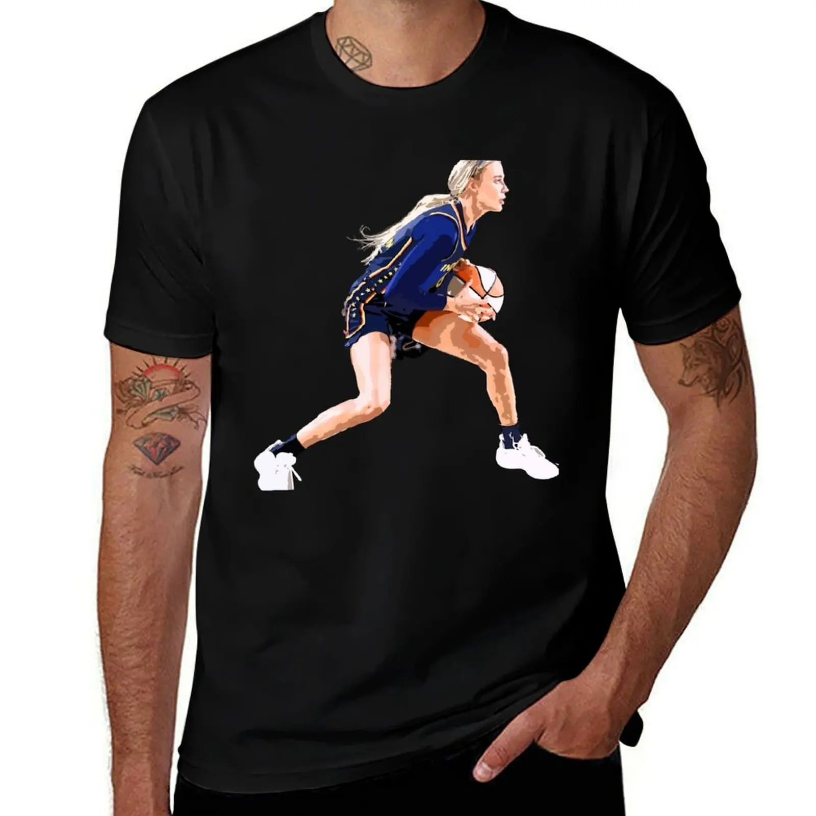 Sophie Cunningham T-Shirt Basic Comfort Fit T-Shirt for Men
