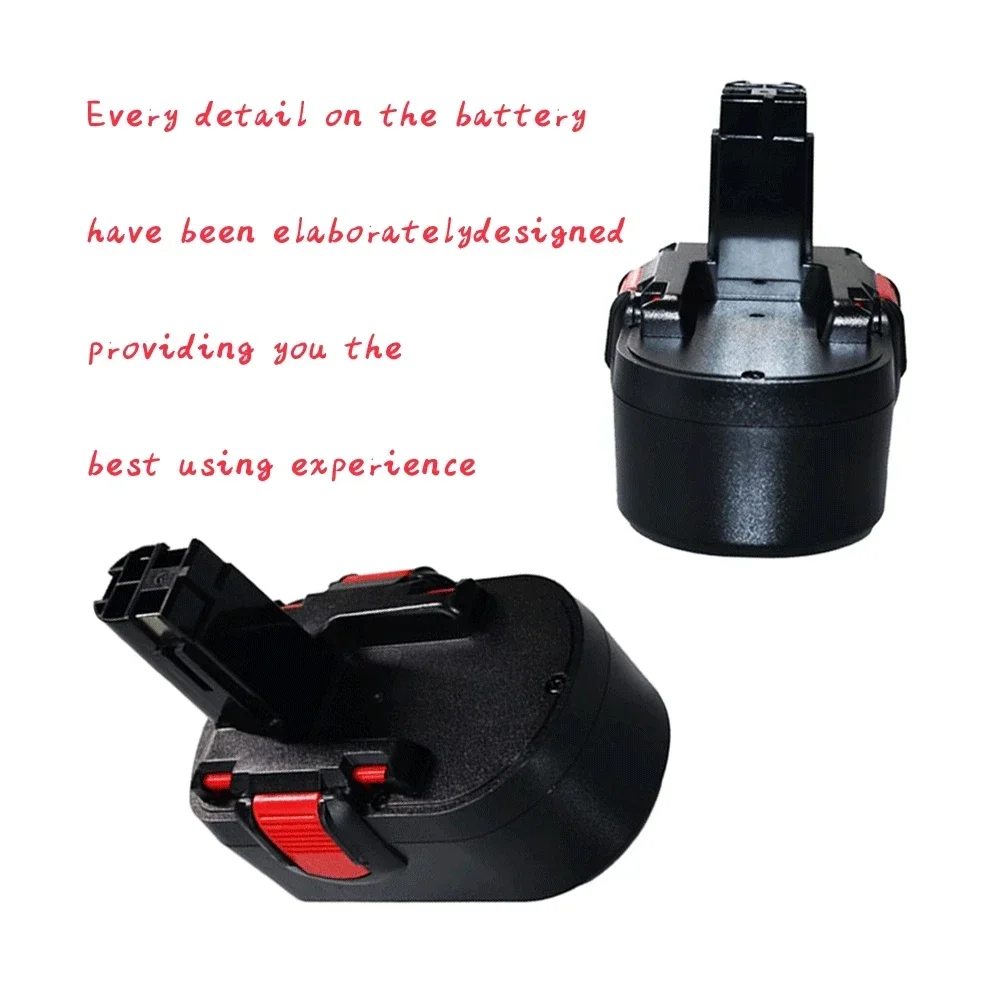 4.8/6.8/9.8/12.8Ah 18V Remplacement Battery for Bosch BAT025 BAT026 BAT160 2607335277 2607335535 2607335735 PSR 18 VE-2 GSR