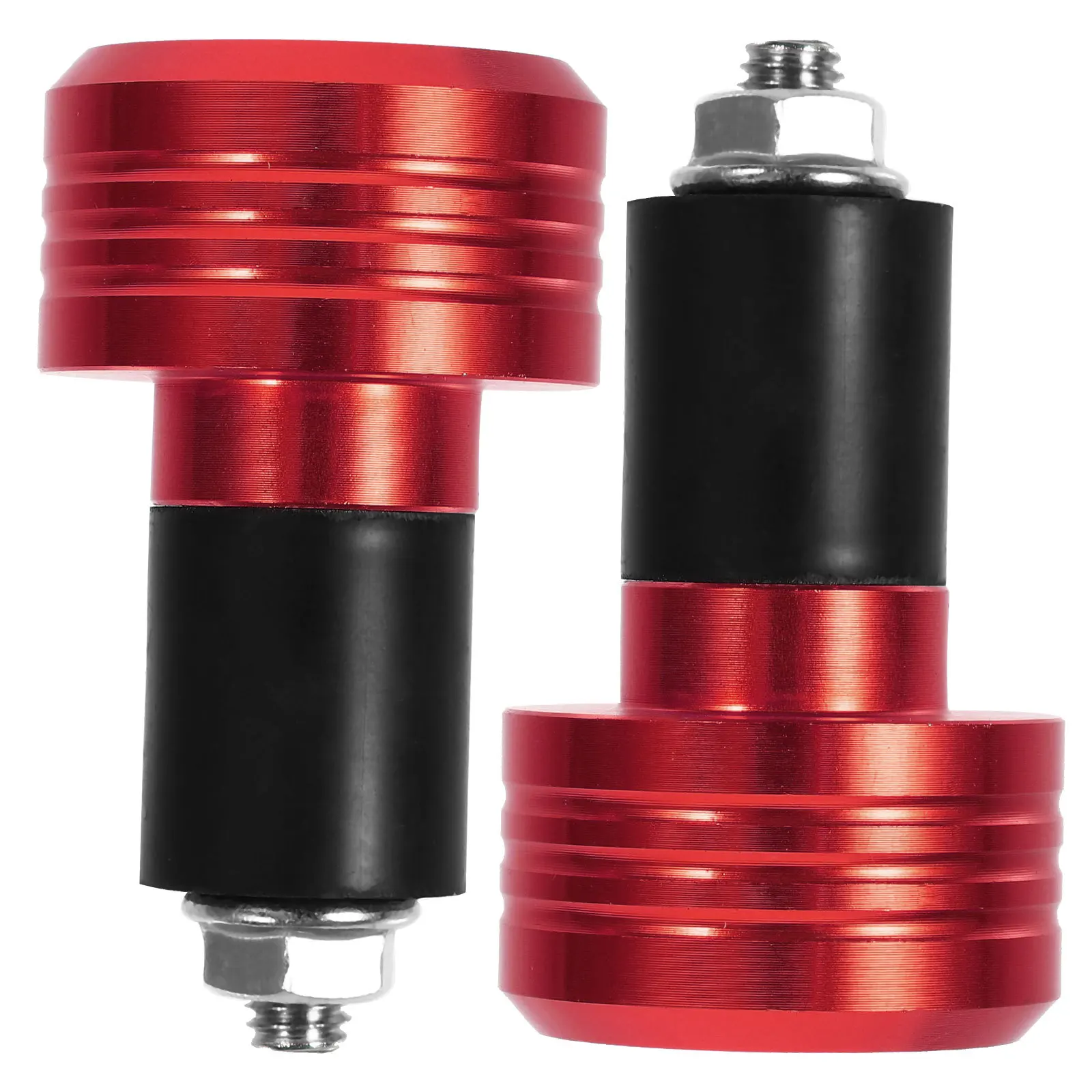 

1 Pair Motorcycle Handlebar End Caps Sturdy Threaded Design Easy Install Fit Most Bikes Replacement Accessories Handlebar End