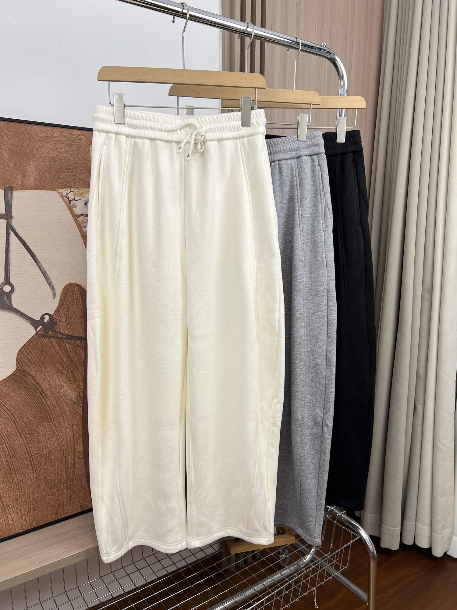 

Мужские прямые брюки Cut 3D Knife Thiened Fce, повседневные, универсальные, осенне-зимние, теплые, удобные, модные