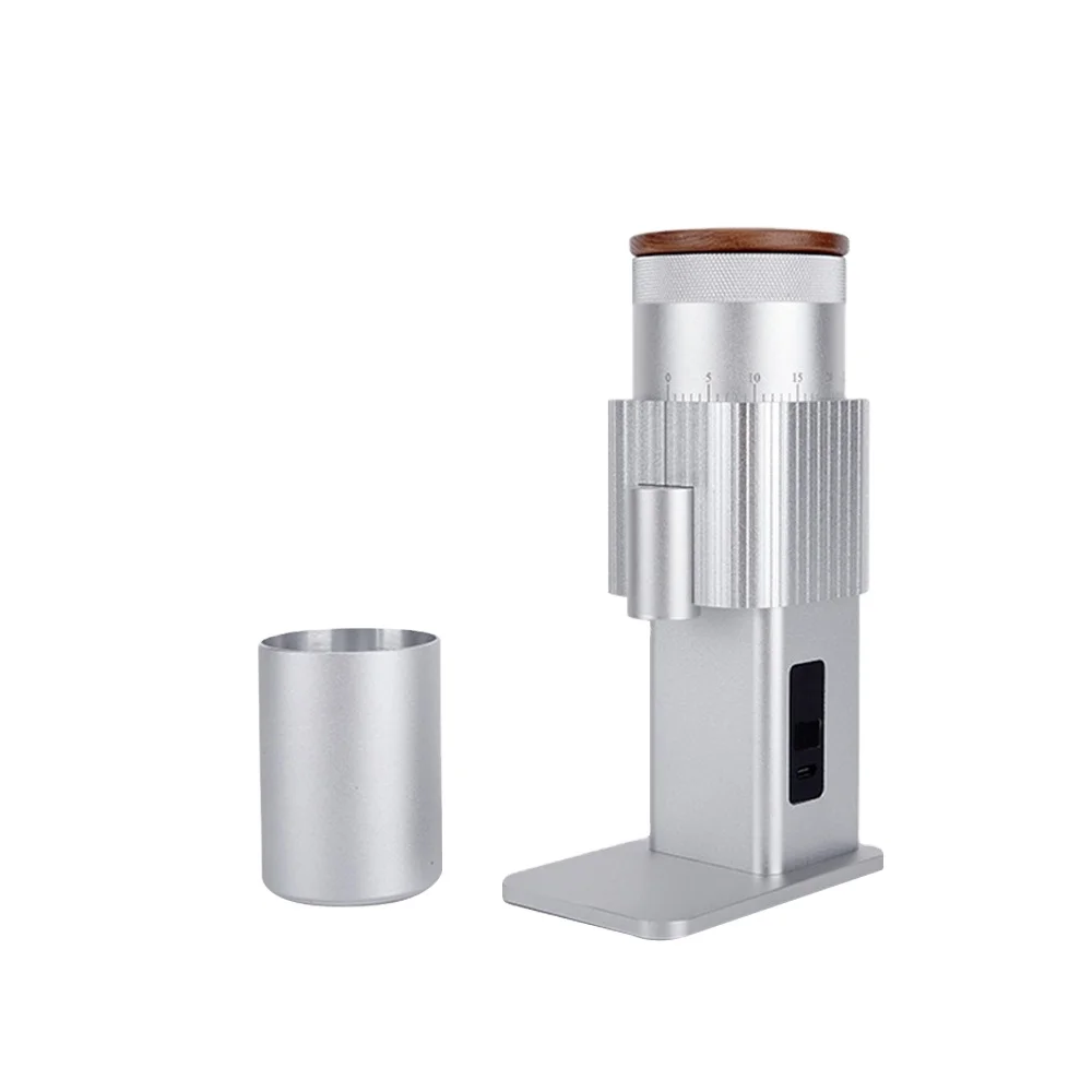 Espresso Grinder Oem Anti-static Single Dose Burr Coffee Grinders With Magnetic Dosing Cup