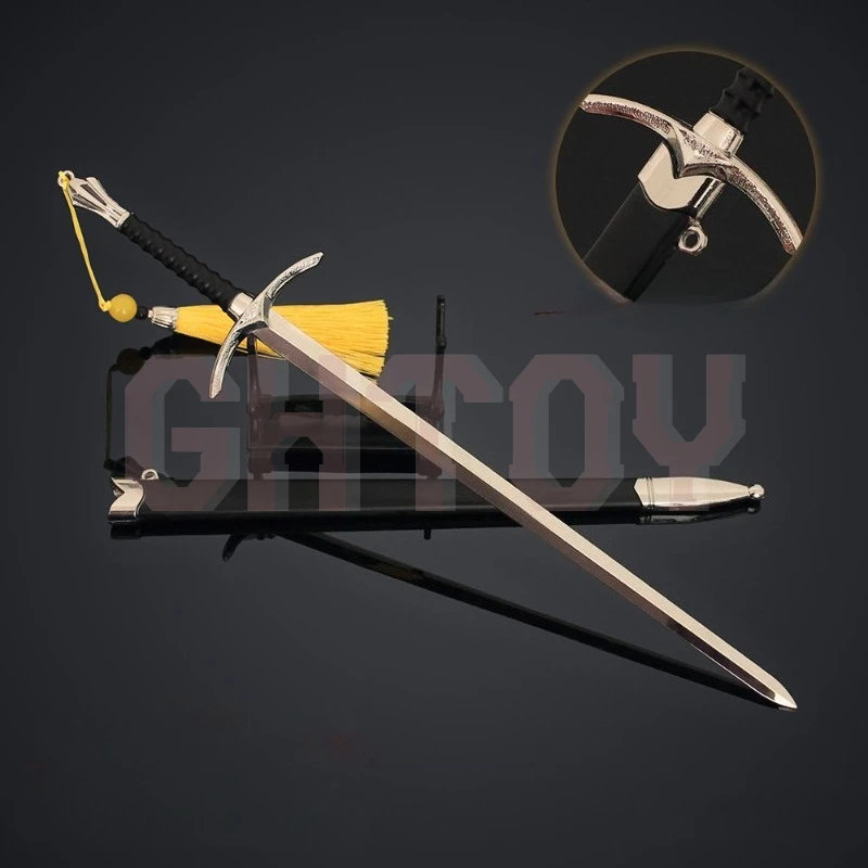 

30cm/11.81in The Rings Gandalf Enemy Fencing Alloy Sheathed Sword Model Metal Toy Film and Television Peripherals Ornaments Gift