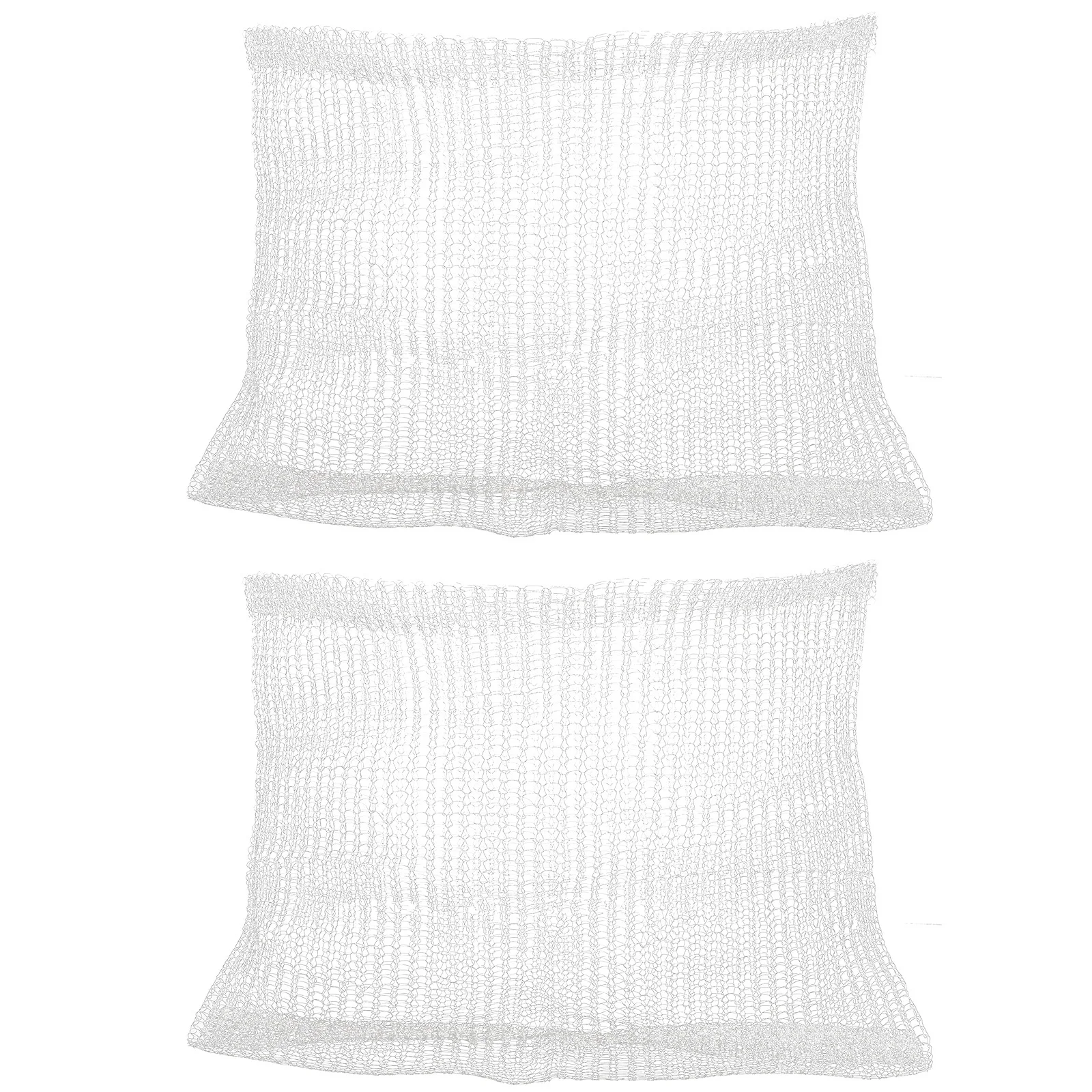 2Pcs Stainless Steel Wire Baskets Flower Root Mesh Protectors Practical Garden Supplies Net Pouches Protective Garden Netting