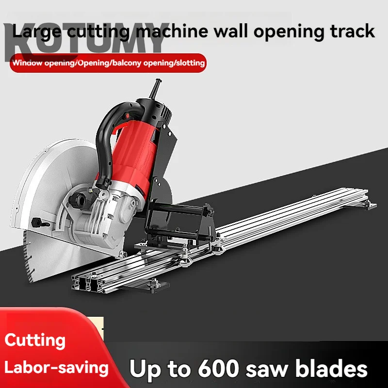 Cortadora de pared multifunción de 620, 520, 420mm, ranuradora de hormigón, cazador de pared, cortador de puertas y ventanas de ladrillos