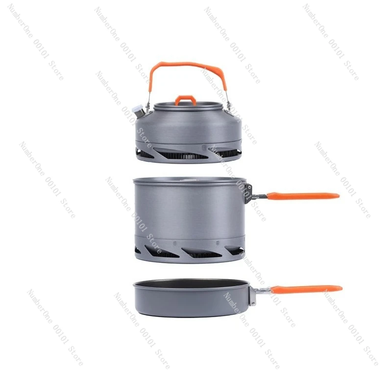 Outdoor picnic pots and pans, a must-have pot set for picnic camping