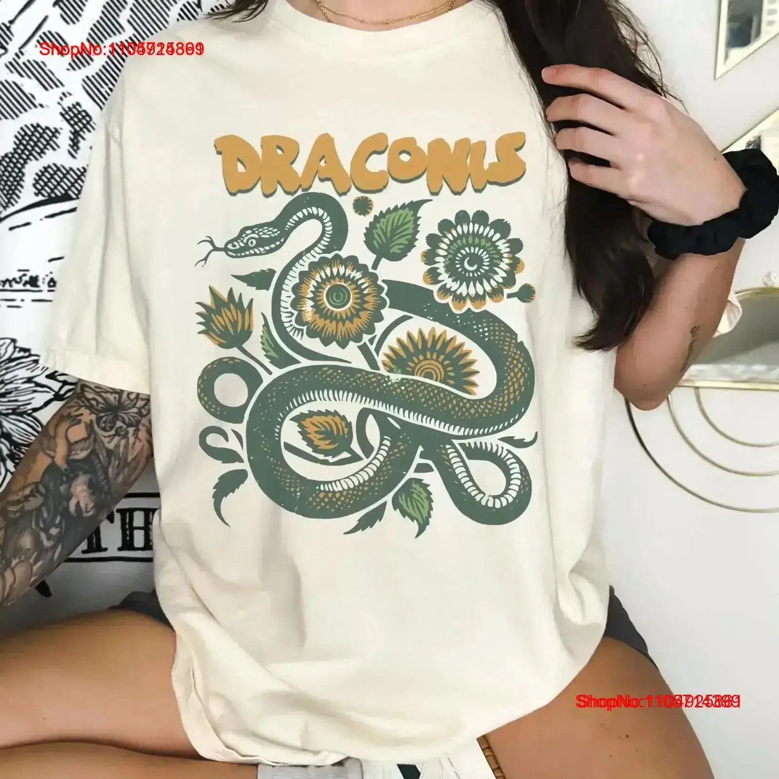 Ryder Draconis Garden Snake T Shirt Ruthless Boys Zodiac Academy Bookish Merch vintage Washed Stylish Top For Everyday Wear