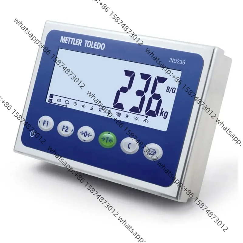 

Veidt Weighing Met tler Toledo IND236 High Precision Stainless Steel Load Cell LCD Indicator Digital for Electronic Floor Scale