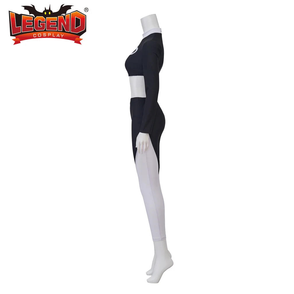 متوفر في المخزون أزياء داني فانتوم التأثيرية داني فانتون فانتوم البنطال القصير طماق النساء طويلة الأكمام أزياء الهالوين