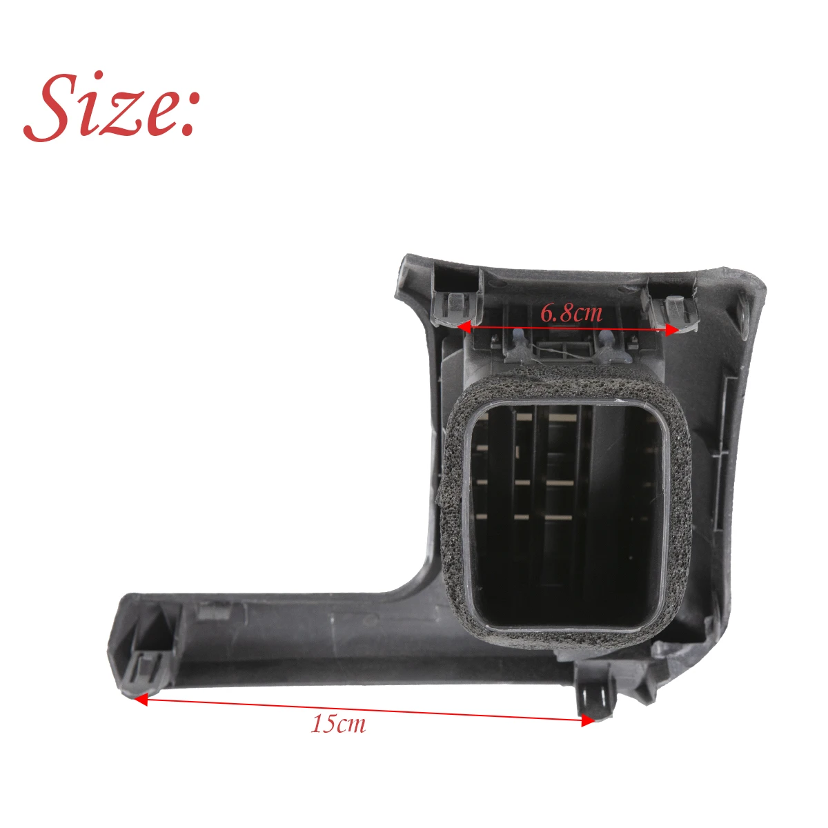 Car Front Dashboard Left Air Conditioner Outlet Cover A/C Vent Grille Pane For Toyota Hiace Commter Grandia GL 2005-2019