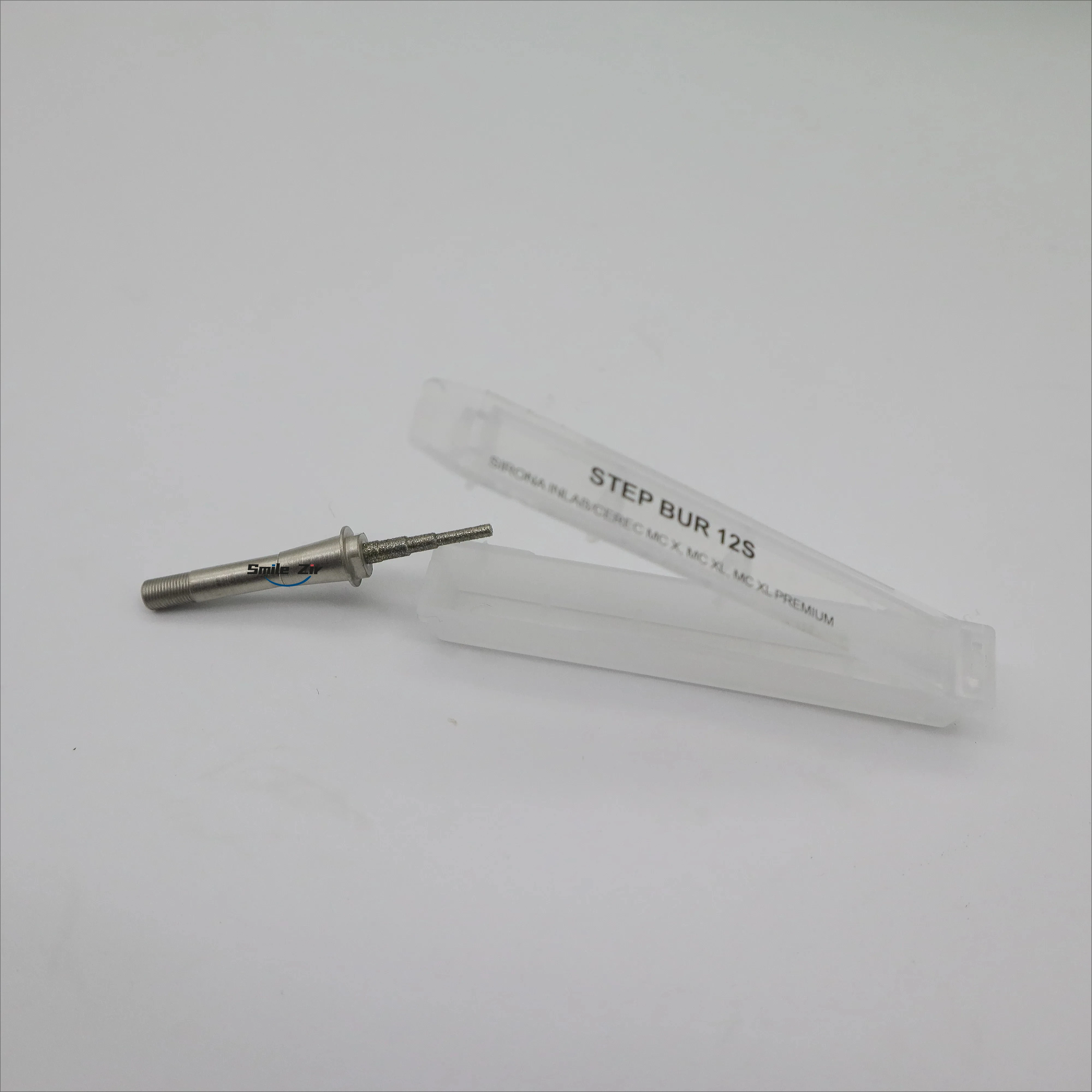 Sirona Inlab Cerec MCXL Bur Step Bur12S Dental Cylinder Pointed Bur12S /Shaper25RZ / Finisher10 Compatible Zirconia PMMA Milling