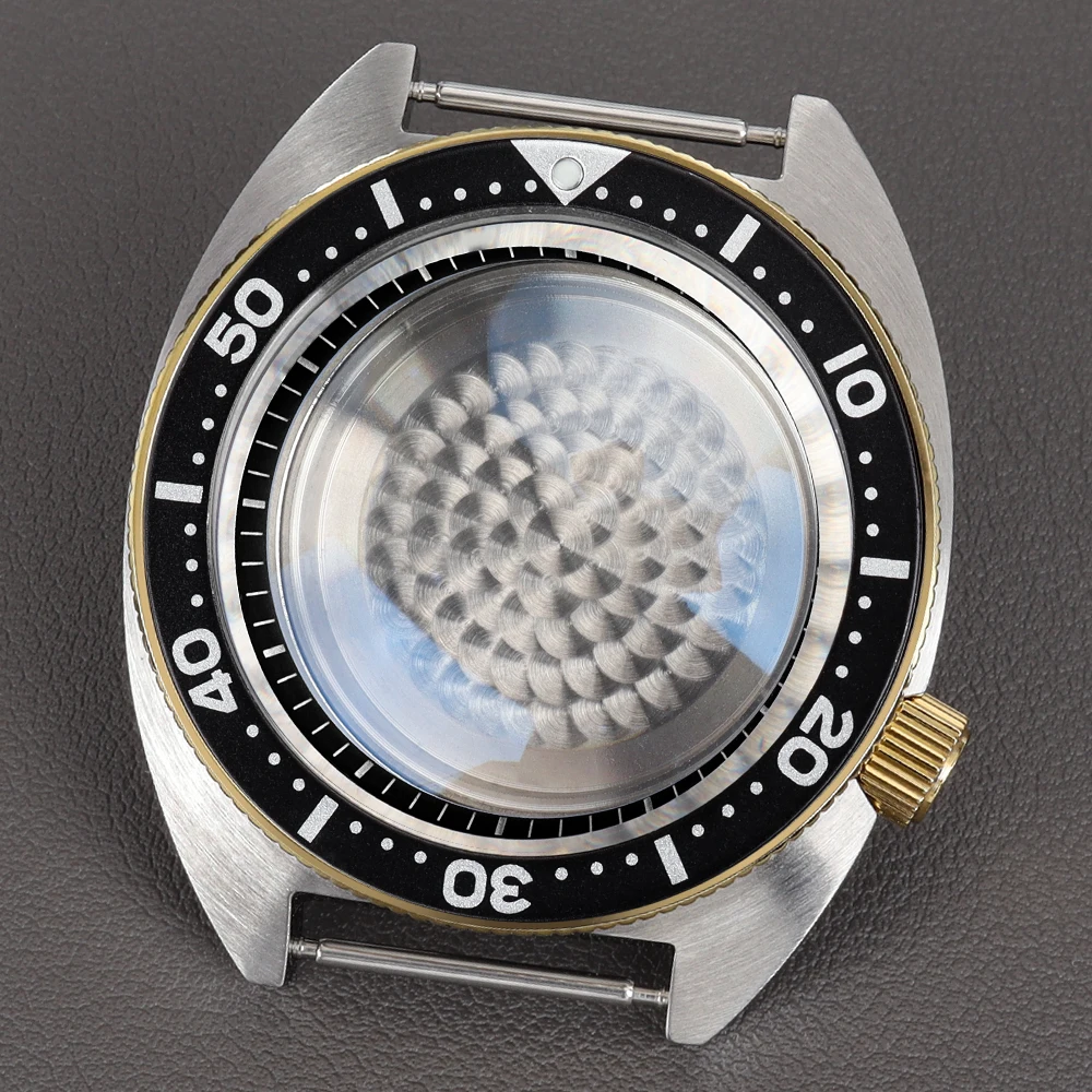 41mm Luxus-Taucheruhr Edelstahlgehäuse Saphirglas für NH35 NH36 NH34NH38 NH70 NH72 4R35 Automatikwerk 28,5mm Zifferblatt – Detail 2