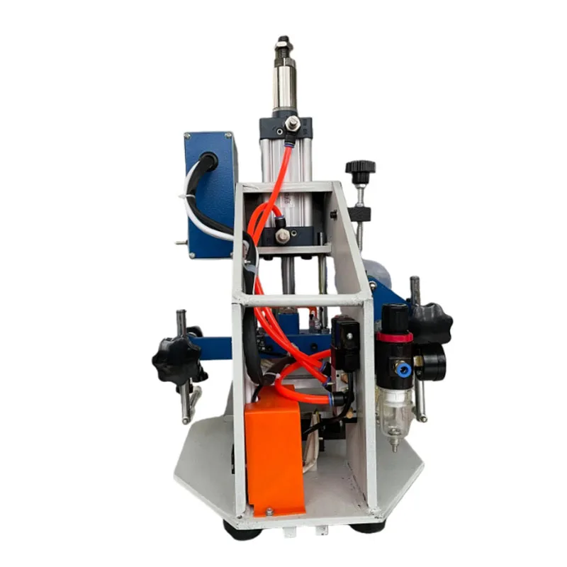 Pneumatic Hot Foil Stamping Machine Automatic Leather Logo Embossing Bronzing Machine for Wood Paper Plastic