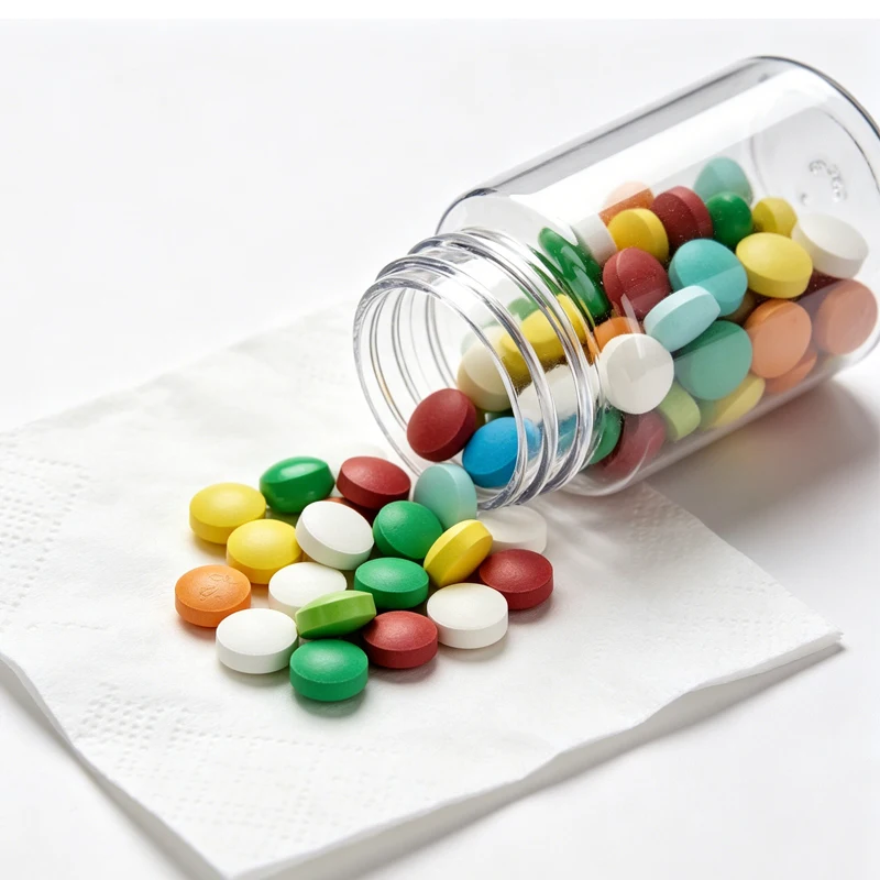100Pcs 15/20/30/50/60/80/100ML Clear Plastic Pill Bottles Powder Tablet Dispenser Travel Containers For Liquid Powder Capsules