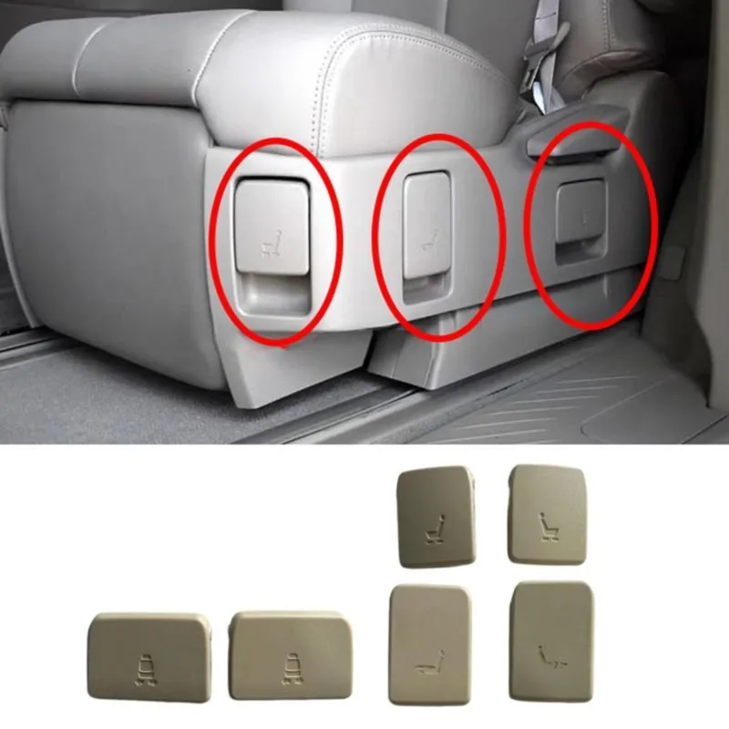Super Sale 71826-28020 Car Middle Seat Adjustment Buttons for Toyota Previa Estima Second Row Seat Adjustment Handle