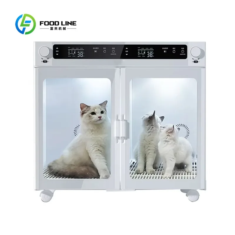 Customized Pet Drying Machine High Power Fast Drying Professional Pet Grooming Blower Adjustable Temperature For Dogs And Cats