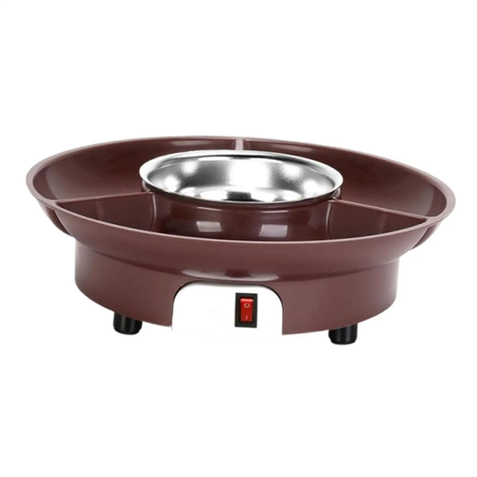 

Electric Chocolate Fondue Pot, Gift, Multipurpose, Premium Melting Chocolate Machine 220V for Party Home Holiday Kitchen Picnic