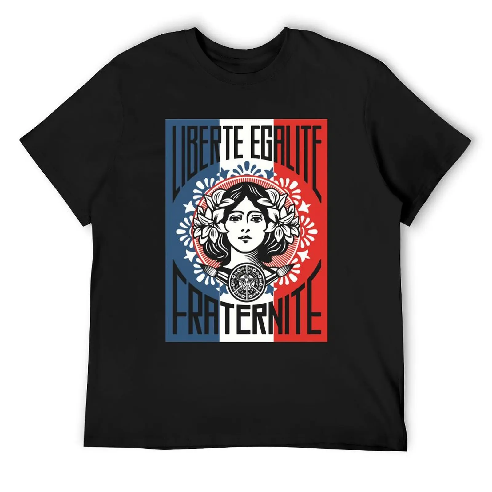 Shepard Liberte Egalite Fraternite \t T-Shirt street wear shirts graphic tees anime clothes men clothings