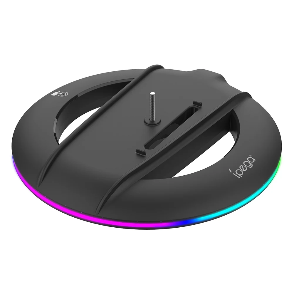 حامل عمودي قاعدة غير قابلة للانزلاق حامل عرض ثابت قاعدة وحدة التحكم لقرص وحدة التحكم PS5 النحيفة والرقمية