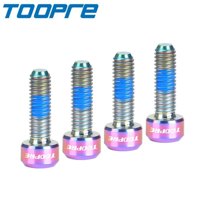 

TOOPRE Bicycle 1.99g Colour Screws Titanium Alloy Iamok Bike Ultra Light Stem Fixing Screw