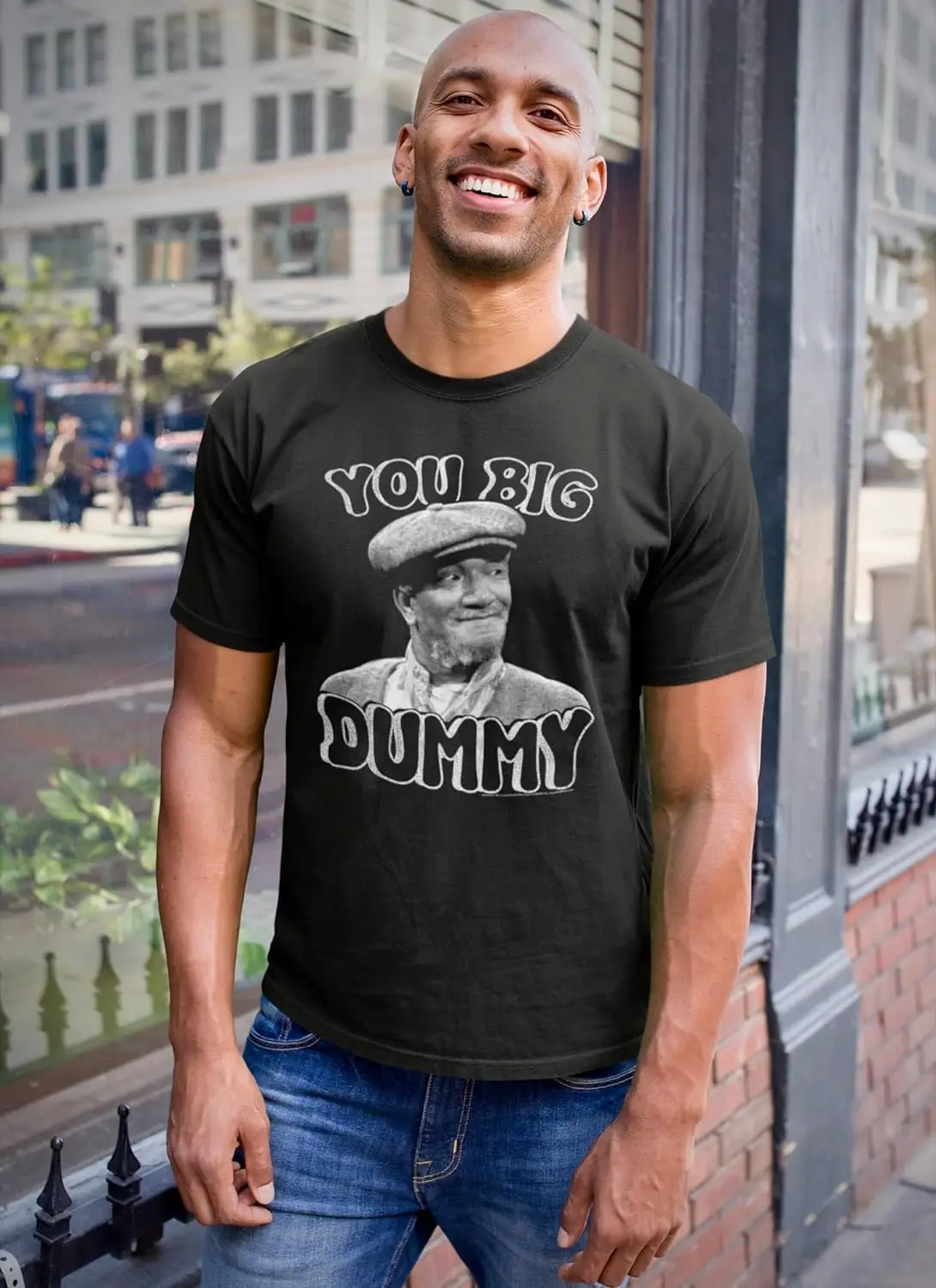 Redd Foxx You Big Dummy Sanford and Son Adult T-Shirt Tee