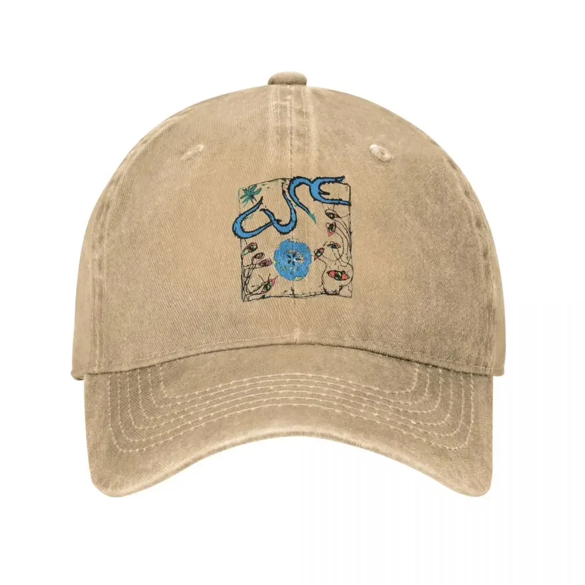 New Robert Smith The Cure Baseball Cap Retro Distressed Denim Washed Snapback Cap for Men Women Summer Unstructured Soft Caps Ha