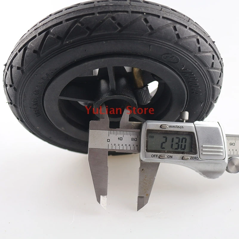 High quality 6x1 1/4 tire with plastic hub inflatable inner tube for 6 inch electric scooter folding bike tire