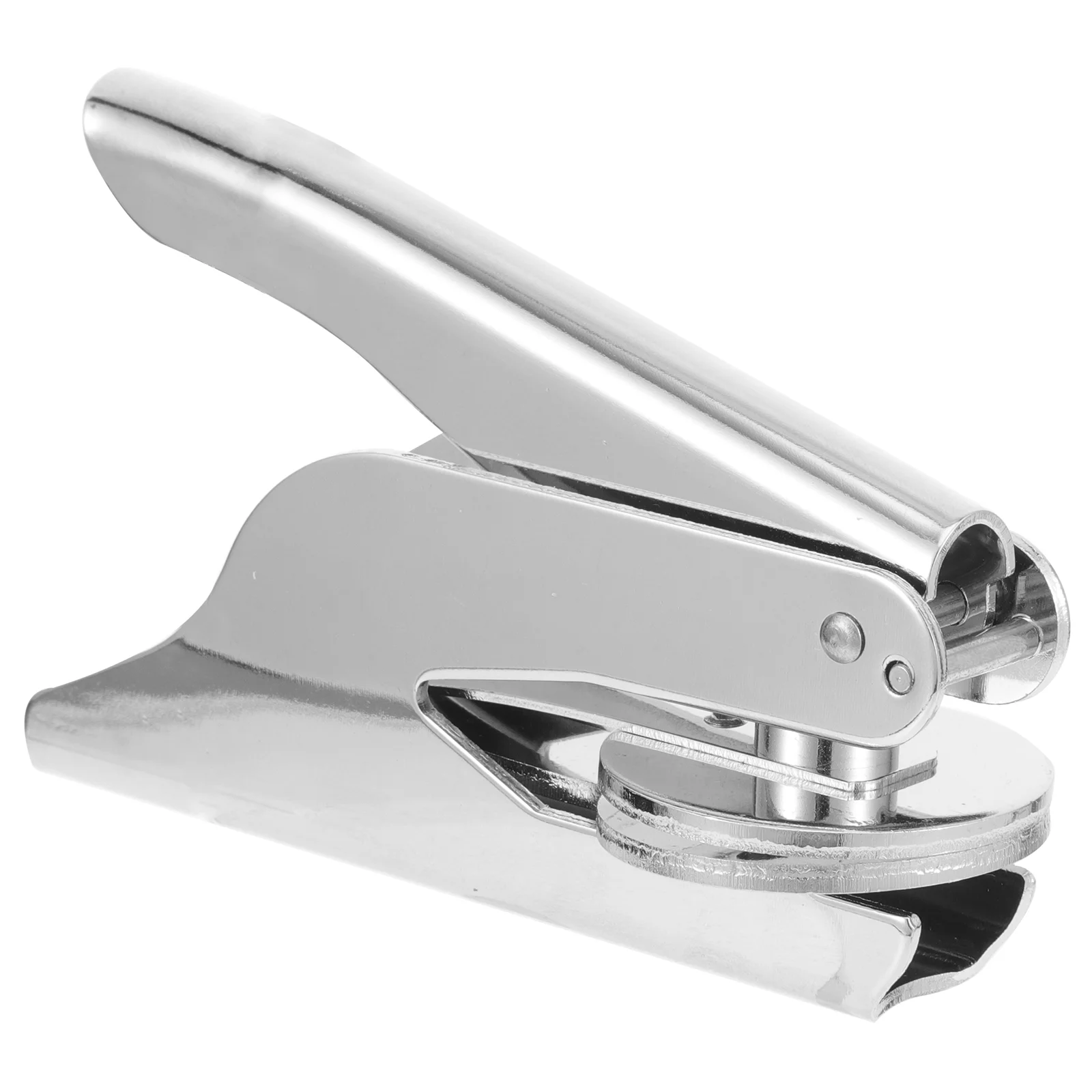 Portable Hand Pliers Seal Stainless Steel Embossed Engraving Wedding Material Stamp Embosser Machine Wax Sealing Handheld Tool